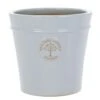 Woodlodge 41cm Pastel Grey Glazed Heritage Pot -Wolf-Garten Store 5021346425086