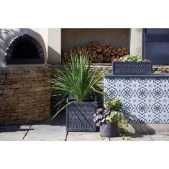 Woodlodge 38cm Grey Bee Planter 7 Woodlodge 38cm Grey Bee Planter -Wolf-Garten Store 5021346478372 3