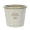 Woodlodge 40cm Cream/Green Glazed Heritage Edwitt Pot -Wolf-Garten Store 5021346501131