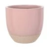 Woodlodge 38cm Pastel Pink Glazed Egg Pot -Wolf-Garten Store 5021346501995