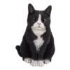 Vivid Arts 30cm Black & White Sitting Cat - XRL-SC35-B 2 Vivid Arts 30cm Black & White Sitting Cat - XRL-SC35-B -Wolf-Garten Store 5055195020215
