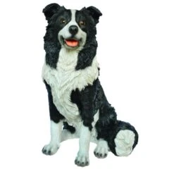 Vivid Arts 44cm Sitting Sheepdog - XRL-SSDG-A
