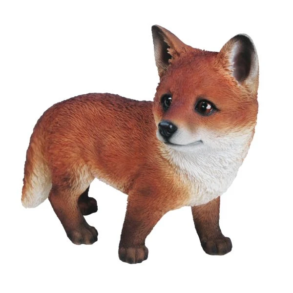 Vivid Arts 28cm Standing Fox Cub - XRL-FCB1-D 3 Vivid Arts 28cm Standing Fox Cub - XRL-FCB1-D