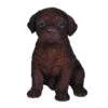Vivid Arts 17cm Chocolate Labrador Puppy Pet Pals -Wolf-Garten Store 5055195023773