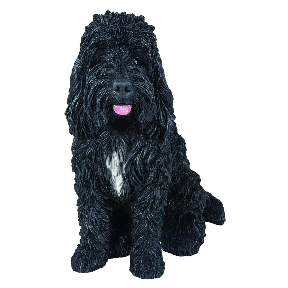 Vivid Arts 42cm Sitting Black Cockapoo - XRL-CLP1-A 3 Vivid Arts 42cm Sitting Black Cockapoo - XRL-CLP1-A